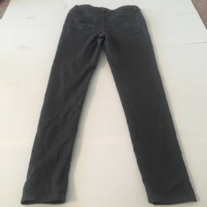Gray justice mid rise jeggings